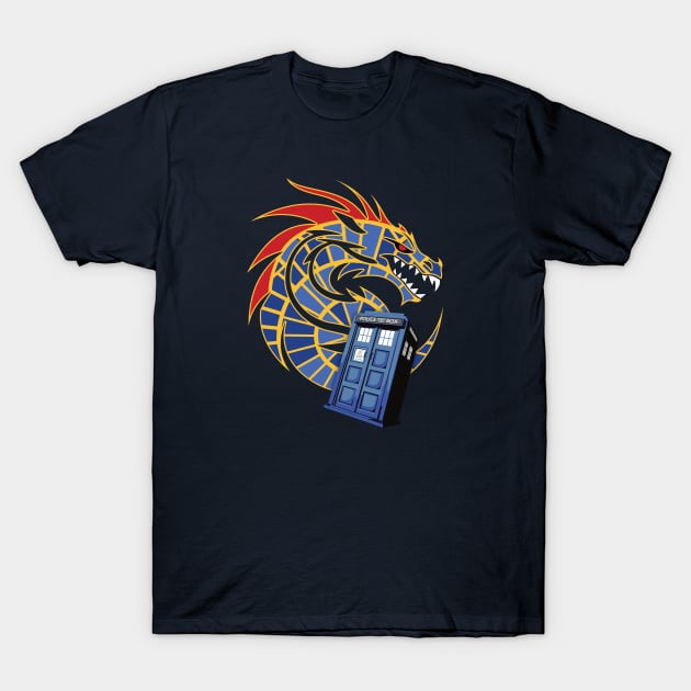 Dragon Carpet Con Whovian T-Shirt by Geektastic Designs